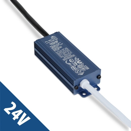 Σταθεροποιημένο τροφοδοτικό δικτύου 24 V DC 24 W 1 A IP67