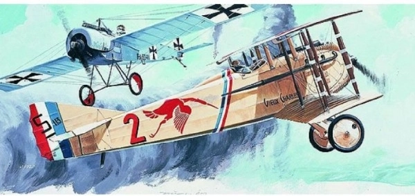 Μοντέλο Spad S.8 15,4x19,3 εκ. σε κουτί 31x13,5x3,5 εκ.
