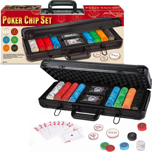 Σετ πόκερ ProPoker Elite 400 με μάρκες 14 g