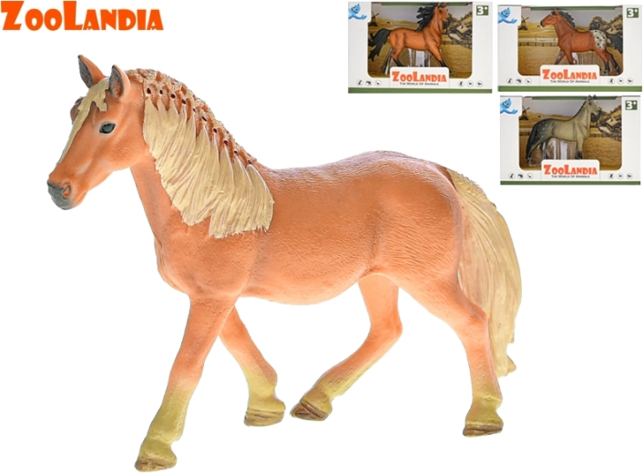 Zoolandia πλαστική φιγούρα αλόγου 12–15 cm