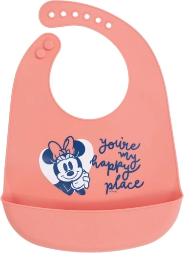 Σιλικονούχα σαλιάρα Stor Minnie