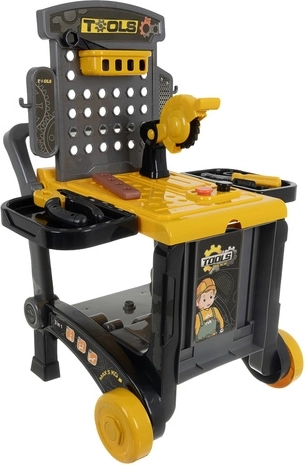 3 σε 1: πάγκος, καροτσάκι και χειροκίνητο καρότσι