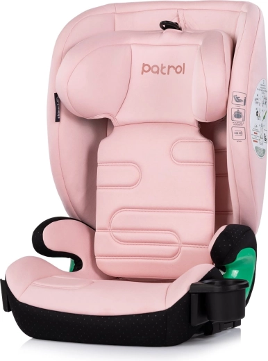 Παιδικό κάθισμα αυτοκινήτου Chipolino Patrol i-Size ISOFIX powder pink 100–150 cm