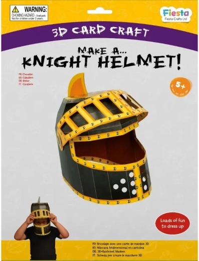 Δημιουργικό σετ 3D μάσκα Κράνος Fiesta Crafts