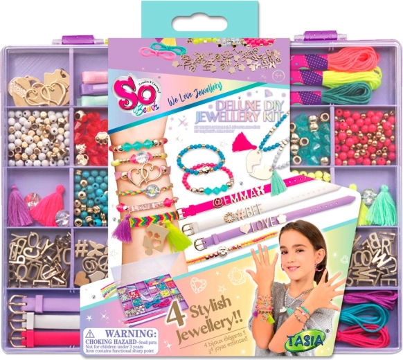 Tasia deluxe σετ για την κατασκευή κολιέ και βραχιολιών