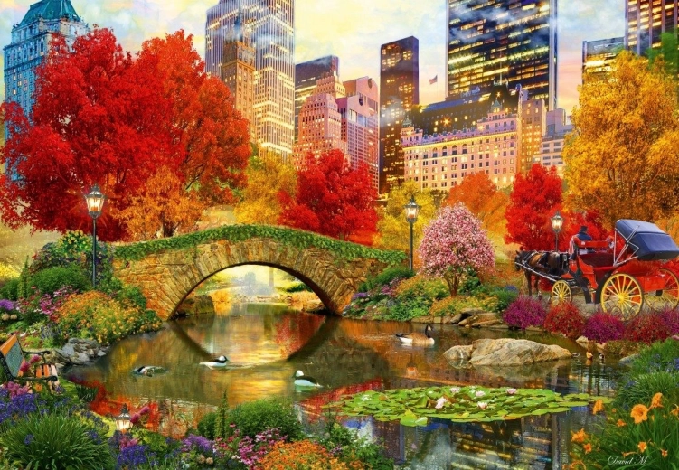 Παζλ Central Park NYC 1000 κομμάτια BLUEBIRD