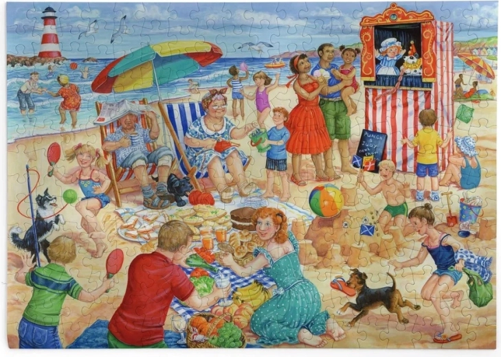 Puzzle House of Puzzles Εκδρομή στη θάλασσα, 250 μεγάλα κομμάτια