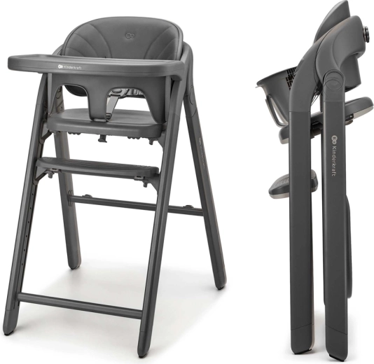 Kinderkraft Tino καρεκλάκι φαγητού 3 σε 1 grey
