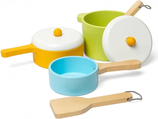 Παιδικό σετ μαγειρικών σκευών Bigjigs Toys
