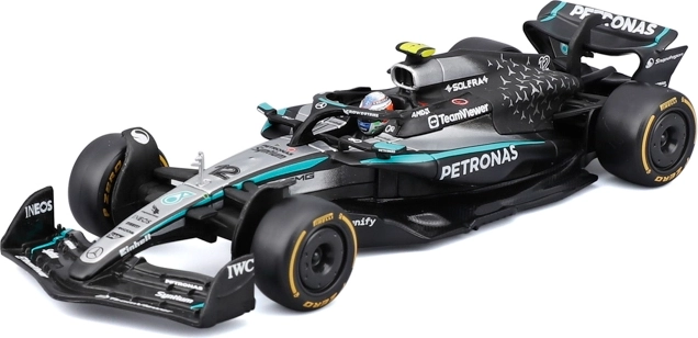 Μοντέλο Formula 1 Bburago Mercedes-AMG Petronas W16 2025 Kimi Antonelli 1:43 σε διακοσμητικό κουτί