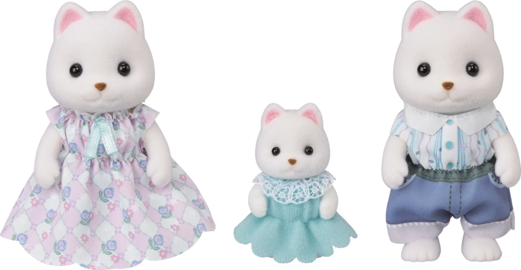 Sylvanian Families – οικογένεια σκυλάκια Pomeranian, τριάδα