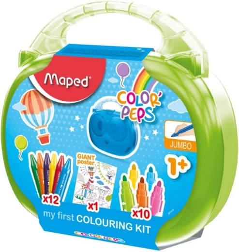 Καλλιτεχνικό βαλιτσάκι MAPED Color’Peps Jumbo για παιδιά