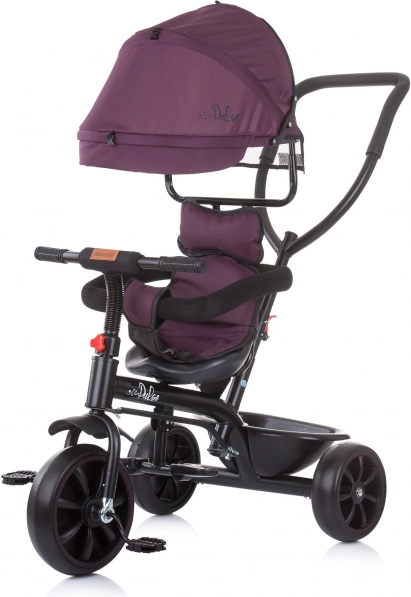 Τρίκυκλο με τέντα 2σε1 – Λιλά