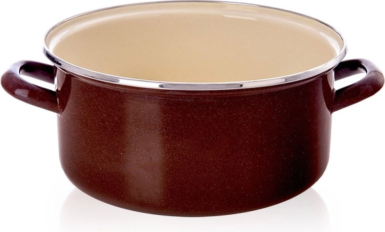 Εμαγιέ κατσαρόλα Brown 26 cm, 5 l Orion