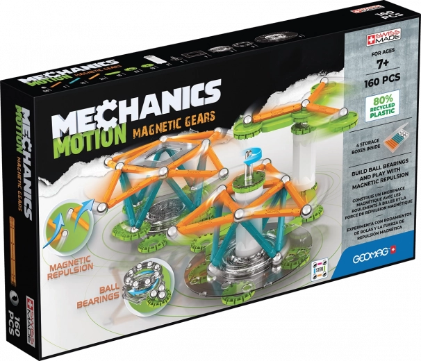 Μαγνητικό σετ κατασκευών GEOMAG Mechanics Motion Gears