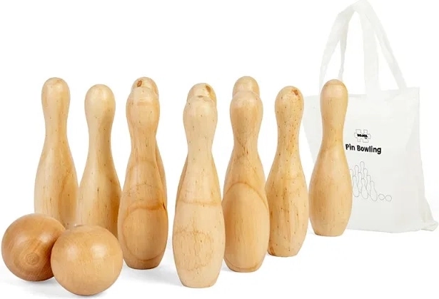 Bigjigs Toys Ξύλινες κορύνες για παιδιά