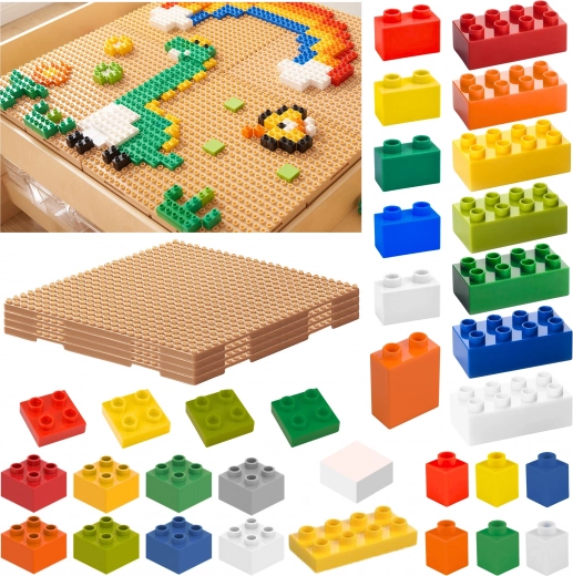 Σετ κατασκευών MASTERKIDZ STEM με 563 κομμάτια και 4 προεκτάσεις για πάνελ