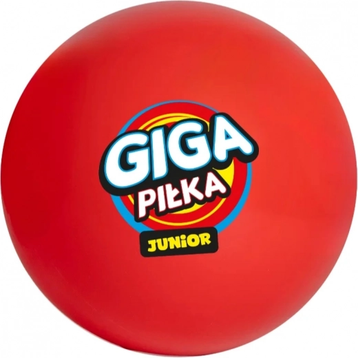 Gigapilka junior - μεγάλη κόκκινη φουσκωτή μπάλα για παιδιά