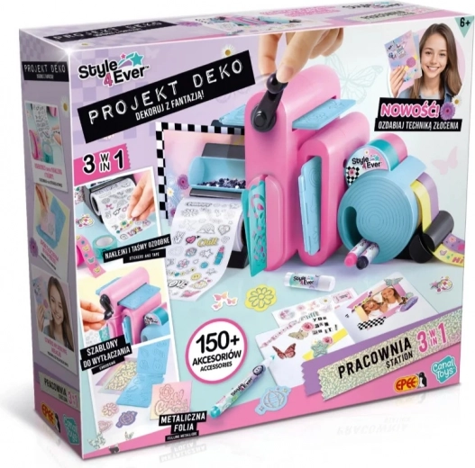 Projekt Deko – δημιουργικό σετ Εργαστήριο 3 σε 1 για scrapbooking