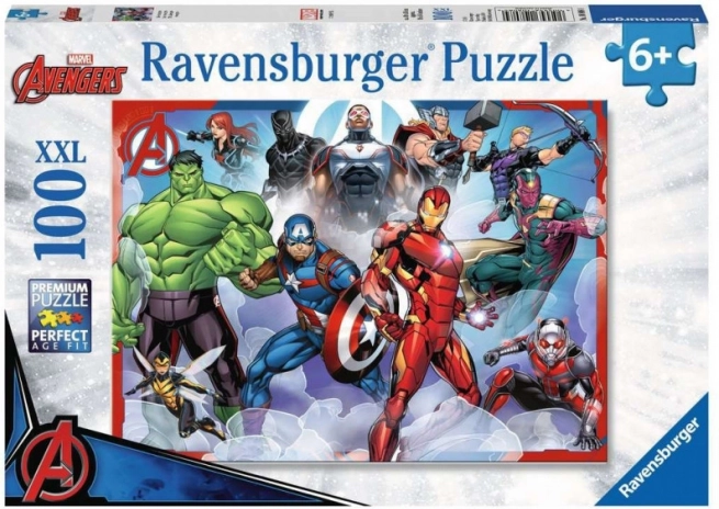 Παιδικό παζλ Ravensburger Marvel Avengers 100 κομματιών