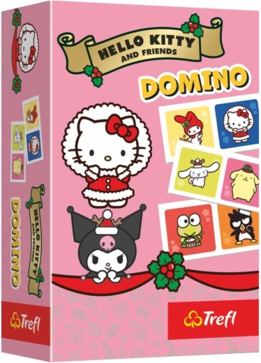 Χάρτινο ντόμινο HELLO KITTY – 28 καρτέλες