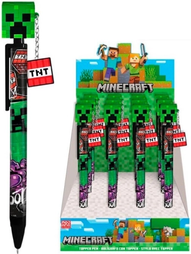 Στυλό διαρκείας Minecraft με 3D topper