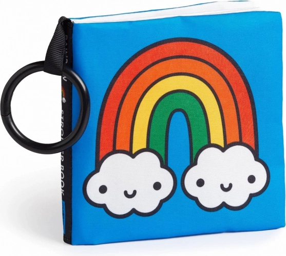 Υφασμάτινο βιβλιαράκι για καρότσι Rainbow World Mudpuppy