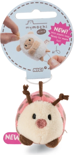 Λούτρινο μπρελόκ πασχαλίτσα Dozz MyMochi Minis με ελαστική θηλιά 5 cm
