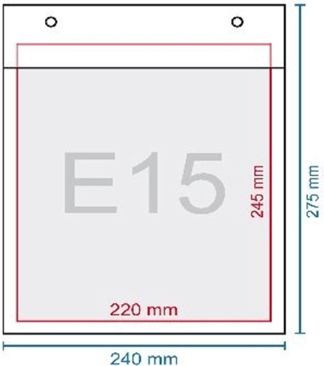 Φάκελος με φυσαλίδες E15 αυτοκόλλητος 27,5 × 24 cm