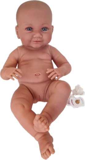 Llorens New Born κοριτσάκι – ρεαλιστική κούκλα μωρό 40 cm, σώμα εξ ολοκλήρου από βινύλιο