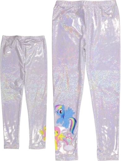 Ολογραφικό ασημί κολάν My Little Pony