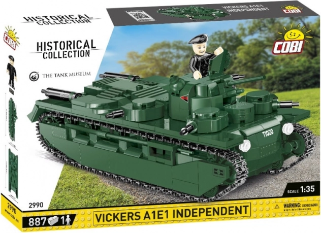 Κατασκευαστικό σετ άρματος Vickers A1E1 Independent