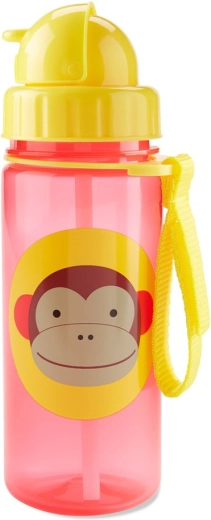 Skip Hop Zoo ποτήρι με καλαμάκι Μαϊμού 385 ml