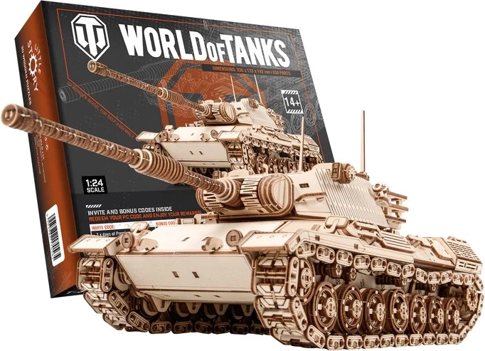Little Story ξύλινο 3D παζλ World of Tanks Leopard 1