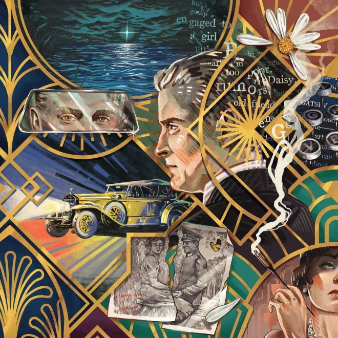 Ravensburger τετράγωνο παζλ ART & SOUL: Ο ΜΕΓΑΛΟΣ ΓΚΑΤΣΜΠΥ 750 κομμάτια