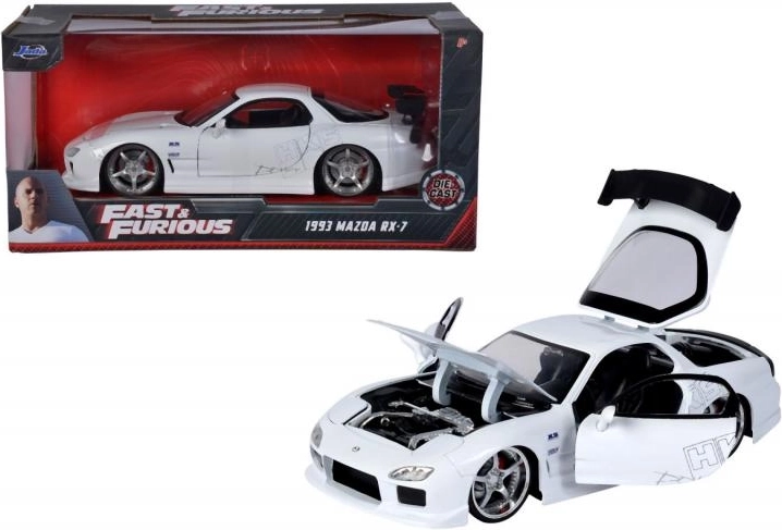 Mazda RX-7 Fast & Furious μεταλλικό μοντέλο 1:24