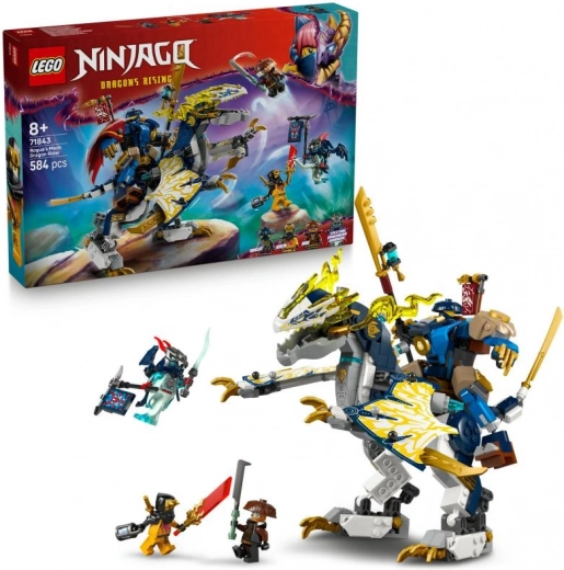 LEGO® NINJAGO® 71843 Ο Rogue, ρομποτικός αναβάτης δράκου