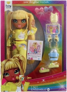 Κούκλα Rainbow High Junior PJ Party – Κίτρινο