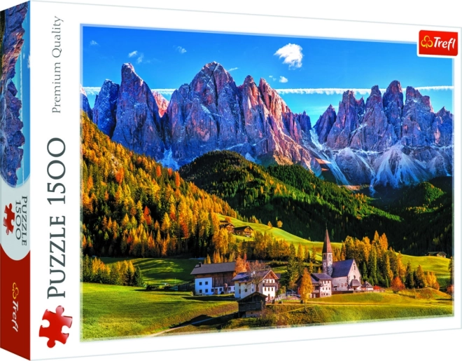 Παζλ Val di Funes, Δολομίτες – 1500 κομμάτια Trefl