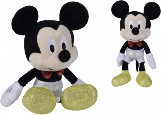 Λούτρινο παιχνίδι MICKEY MOUSE Disney 100, πλατινένια έκδοση, 25 cm