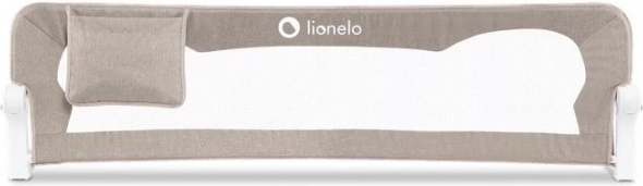 Lionelo Eva προστατευτικό κάγκελο κρεβατιού για παιδιά – Μπεζ