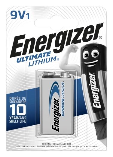 Energizer Ultimate Lithium 9V λιθίου μπαταρία