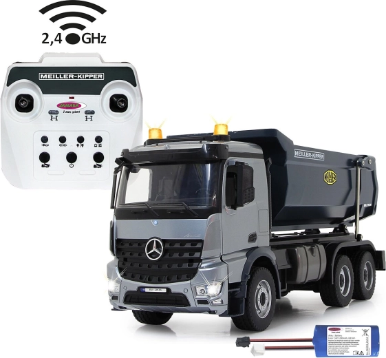 Τηλεκατευθυνόμενο ανατρεπόμενο Mercedes-Benz Arocs Meiller Metal 1:20