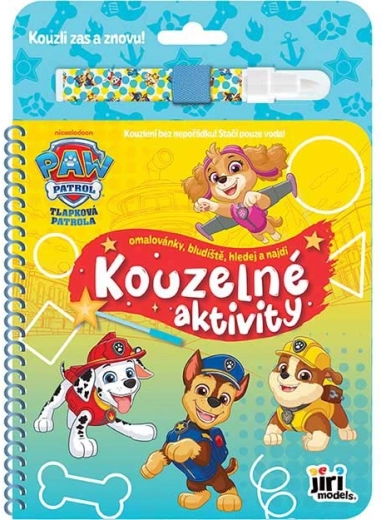 Paw Patrol μαγικές δραστηριότητες με υδατογραφικό στυλό