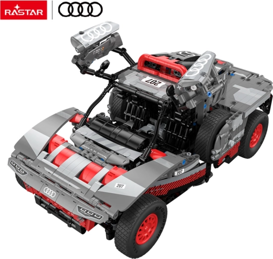 Κατασκευαστικό σετ μοντέλου Audi RS Q e-tron RASTAR γκρι (1:8)