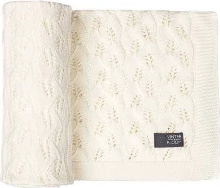 VINTER & BLOOM κουβέρτα moment organic warm white