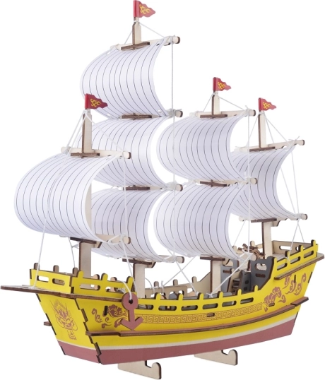 Woodcraft ξύλινο 3D παζλ Εμπορικό πλοίο