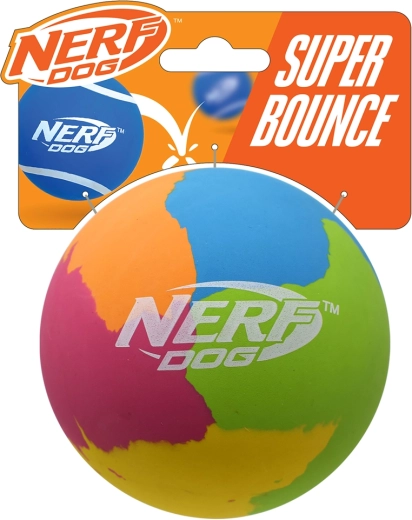 Nerf Dog σούπερ αναπηδητική λαστιχένια μπάλα 9,5 cm
