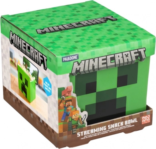 Minecraft μπολ Creeper με βάση για τηλέφωνο