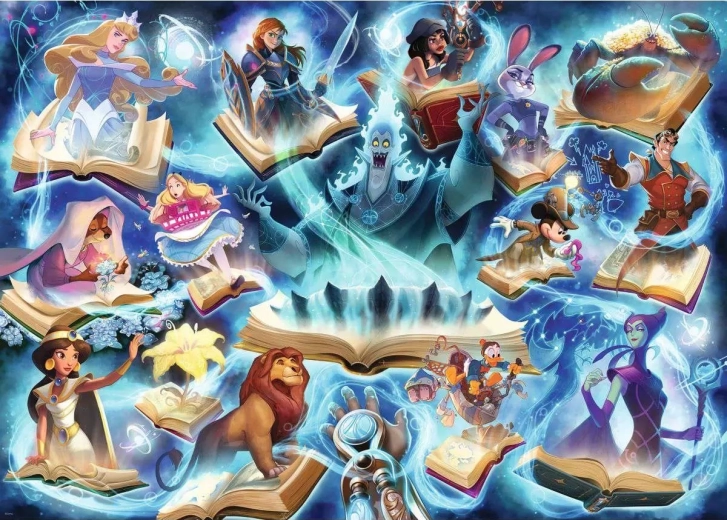 Παζλ Ravensburger Disney Lorcana Glimmers of the Realm – Safír (1000 κομμάτια)